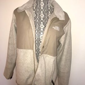 North face tan fleece